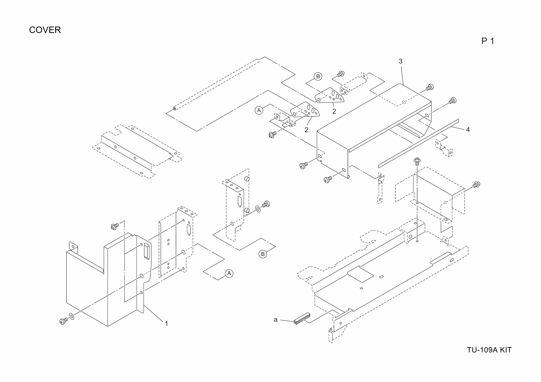 Konica-Minolta Options TU-109A-Kit 20AN Parts Manual-5